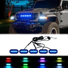 Maiker Rgb Led Grille Lights Compatible With 2024-2025 Jeep Wrangler Jlu J.... Fixed Price $125.19.