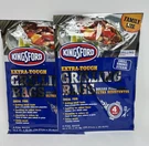 2 Kingsford Heavy Duty Aluminum Bags 4 Foil Packets Grilling Family. Fixed Price $14.99.