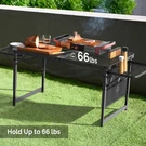 3FT/4.7 Portable Folding Grill Table, Outdoor Aluminum Tables ,for Bbq. Fixed Price $53.99.