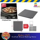 Weber 7671- Crafted Glazed Baking Stone Pizza New. Fixed Price $69.97.