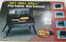 "get Away Grill" Portable Barbecue. Fixed Price $30.00.