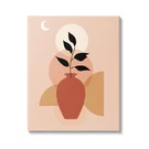 Stupell Industries Boho Vase & Moon Canvas Wall Art By Arctic Frame 24"L X 30"W. Fixed Price $60.54.