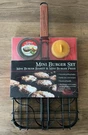 Charcoal Companion Grilled Sliders Mini Burger Press Set With Grilling Basket. Fixed Price $7.00.