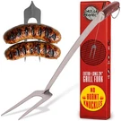 Fork 24-INCH Super Long Grilling Barbecue Griddle And Fire Pit Extr.... Fixed Price $56.76.