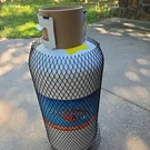 New Flame King 40 Lb Steel Empty Lp Tank. Fixed Price $185.00.