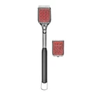 Oxo Softworks Coiled Grill Brush With Replaceable Head Stainless Steel Coils. Fixed Price $33.99.