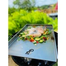Universel Plaque Barbecue Plancha En Acier Inoxydable 45X34CM Napoleon Grille. Fixed Price $91.95.