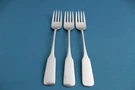 Wmf Pilgrim Satin Salad Forks (set Of 3) Stainless Germany 6 7/8". Fixed Price $38.24.