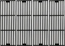 19-3/4 Inch Glossy Porcelain-enameled Cooking Grate For Char-griller Kinggriller. Fixed Price $49.95.