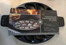 12-CAVITY Cast Iron Oyster Grill Pan Pre-seasoned Cookware 76225 Black. Fixed Price $60.00.