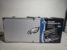 Nfl Siskiyou Sports Fan Shop Philadelphia Eagles Steel Tailgater Bbq Set W/case. Fixed Price $75.00.
