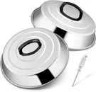 12 Inch Cheese Melting Dome Set Of Joyfair Basting Cover For Griddle Grilling. Fixed Price $32.60.