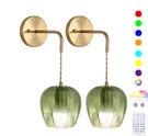 Eidearay Wall Sconces Set Of Two, Battery Operated Color With Remote. Fixed Price $45.99.