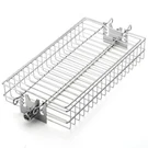 Flat Rotisserie Basket, 304 Stainless Steel, Universal Grill Accessory, Compa. Fixed Price $36.59.