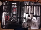 20 Piece Bbq Accessories W/ 5 Star Chef Apron, Grilling Mitts/w Oven Mits. Fixed Price $25.00.