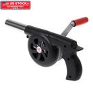 Outdoor Cooking Bbq Fan Air Blower,mini Hand Crank Black. Fixed Price $27.66.