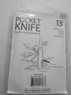 Kole Imports Pocket Knife Multi Tool 13 Functions Steel Original Packaging. Fixed Price $16.50.