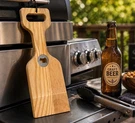 Woody Grill Scraper & Bottle Opener Thermometer Basting Brush Included New. Fixed Price $11.96.