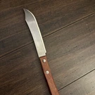 Williams-sonoma Unsheathed Bbq Grill Knife With Walnut Handle. Stainless Steel. Fixed Price $17.00.
