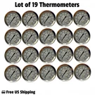 Bbq Grill & Smoker Thermometer Dial 550F Temperature Gauge Cooking 19-PACK. Fixed Price $38.00.