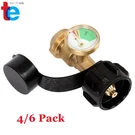 4/6 Propane Tank Gauge Universal QCC1 Pol Connection For 5-100LBS. Fixed Price $36.88.