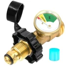 Moflame Pol Valve Adapter With Gauge Fit 5LB-100LB Propane Tank, Conve. Fixed Price $18.49.