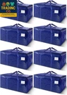 8 Pack Extra Heavy Duty Large Moving Bags With Strong Zipper & Carrying Handles,. Fixed Price $44.99.