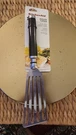 Kitchenaid Gourmet Stainless Steel Angled Flex Turner, Black. Fixed Price $12.00.
