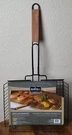 Mr. Bbq Grilling Basket #02008YS Wood Handle Nib. Fixed Price $20.50.