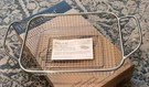 Pampered Chef Bbq Grill Basket #2707 11" 8.5" New In The Box. Fixed Price $22.00.