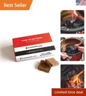 Versatile 24-COUNT Fire Starters: Eco-friendly Solution For Charcoal Grilling. Fixed Price $25.99.