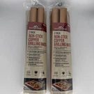 New Two Master Forge 2 -pack Copper Non-stick Grill Sheets Mats Lowes. Fixed Price $20.00.