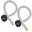 Atkke 15 Inch Rv Propane Hoses, 1/4 Npt Male, Silvery. Fixed Price $28.88.