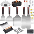 Vikeyhome Griddle Accessories Kits, 30 Pcs Grill Tools Set, Professio.... Fixed Price $51.71.