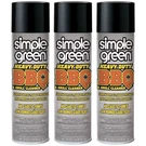 Simple Green 20 Oz. Heavy-duty Bbq And Grill Cleaner Aerosol Foam Spray (3-PACK). Fixed Price $23.70.