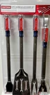 Craftsman 4-PC Barbecue Stainless Steel Grilling Utensils Set 941628 Nos. Fixed Price $47.79.