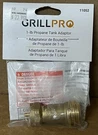 Grillpro 11052 1-LB Propane Tank Adaptor Brass New Old Stock. Fixed Price $18.99.