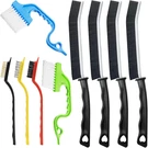 Cleaning Brush, 9 Pcs Hard Bristle Crevice Set For Kitchen Bathro. Fixed Price $8.95.