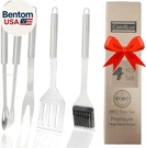 Stainless Steel Bbq Grill Tool - Barbecue Accessories & Utensils Sets 4 Pi. Fixed Price $34.86.