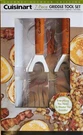 Cuisinart 7-PIECE Wooden Handle Griddle Set Spatulas, Scraper, Egg Rings, Bottle. Fixed Price $22.49.