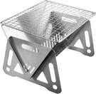 Mini Portable Charcoal Grills, Small Stainless Steel Camping Bbq Grill.... Fixed Price $27.37.