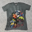 Vtg Marvel Shirt Mens Small Mad Engine Avengers Spider-man Hulk Iron Y2K. Fixed Price $34.99.