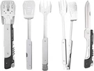 Ultimate Camping 6-IN-1 Bbq Grill Multi Tool Set Stainless Roxon MBT3 Cook. Fixed Price $34.99.