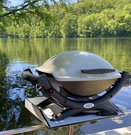 Weber Q Grill Mounts, Clamps. Tailgate, Camping, Boat, 1000, 1200, 2000, 2200. Fixed Price $27.99.