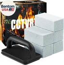 Heavy Duty Griddle Cleaning Brick With Handle, Grill Cleaner For Flat. Fixed Price $19.14.