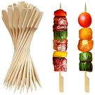 Xmzy 8 Inch Bamboo Skewers 200 Pcs Kabob Grilling Sticks For F.... Fixed Price $22.35.
