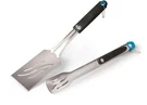Napoleon 2-PC Grilling Toolset: Stainless Steel Tongs & Spatula Ergonomic. Fixed Price $48.42.