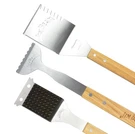 Jim Beam 3-PIECE Barbecue Tool Set With Stainless Steel Cleaning Brush, 5-IN-.... Fixed Price $23.06.