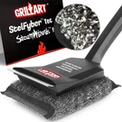 Bristle Free Grill Brush Bbq Cleaner Steam Scraper With Replacement Head. Fixed Price $68.38.