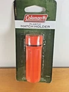 Coleman Plastic Holder Matchbox W/ 25 Matches Orange 2000015173. Fixed Price $18.35.